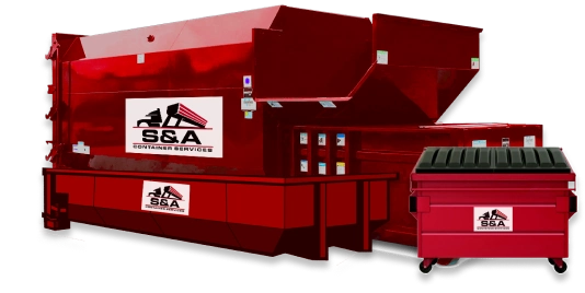 S&A Compactor and Dumpster