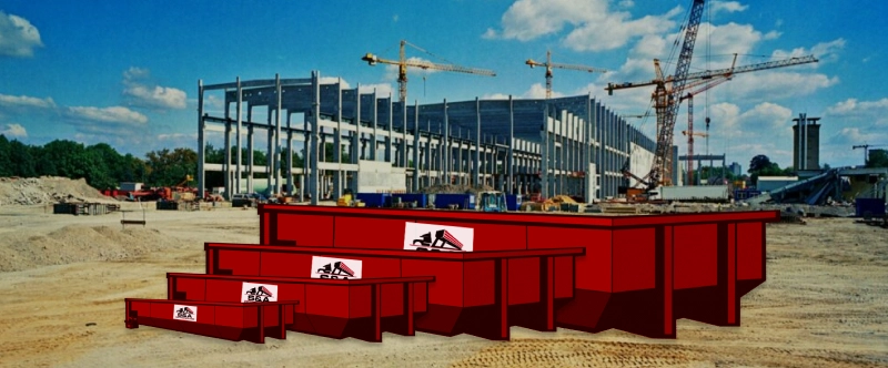 Ideal Dumpster for construction project